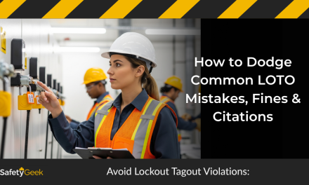 Lockout Tagout Violations: How to Dodge Common LOTO Mistakes, Fines & Citations