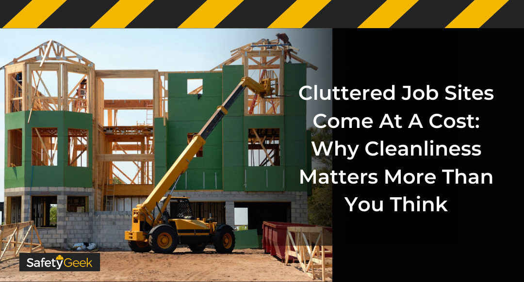 Cluttered Job Sites Come At A Cost: Why Cleanliness Matters More Than You Think