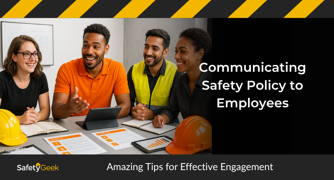Communicating Safety Policy to Employees: Amazing Tips for Effective Engagement