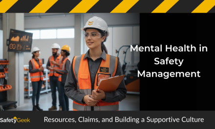 Mental Health in Safety Management: Resources, Claims, and Building a Supportive Culture