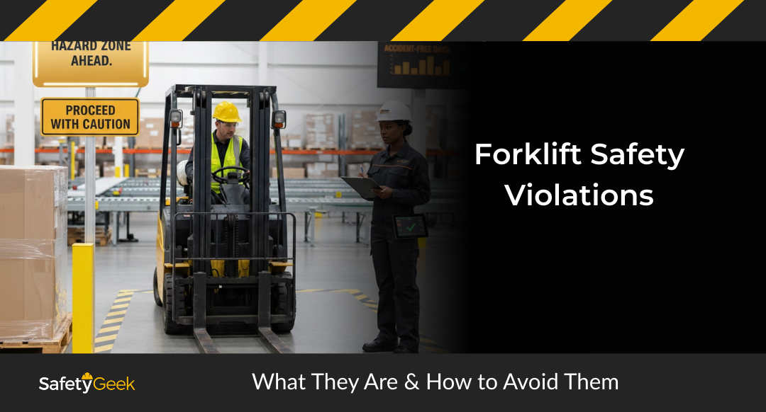 Forklift Safety Violations: What They Are & How to Avoid Them