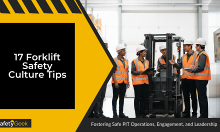 17 Forklift Safety Culture Tips: Fostering Safe PIT Operations, Engagement, and Leadership