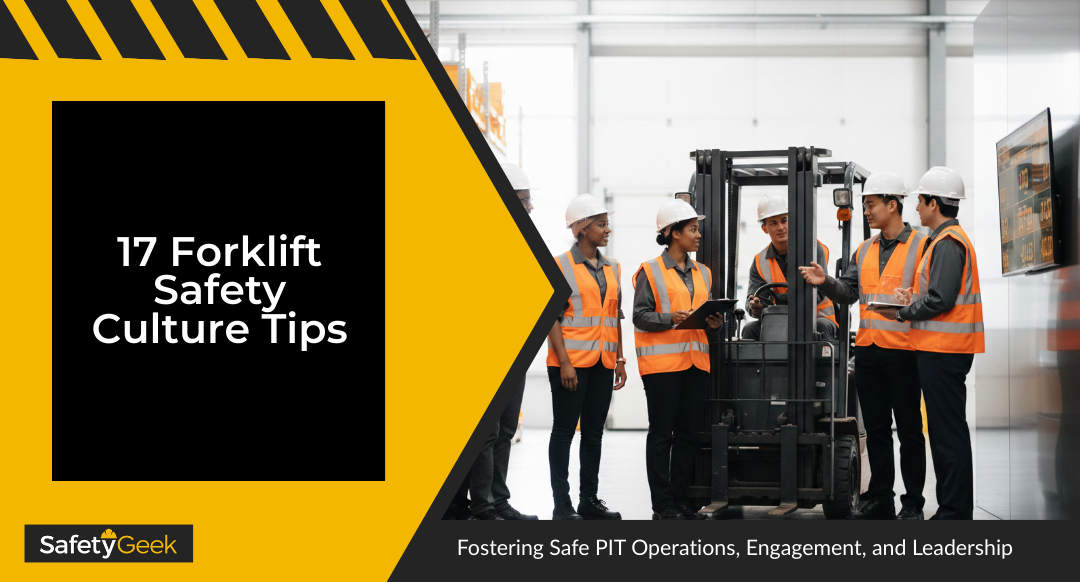 17 Forklift Safety Culture Tips: Fostering Safe PIT Operations, Engagement, and Leadership