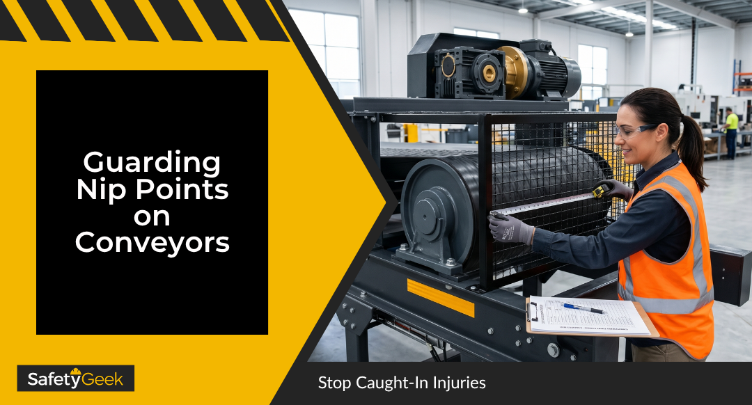 Guarding Nip Points on Conveyors: Stop Caught-In Injuries