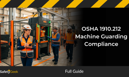 OSHA 1910.212 Machine Guarding Compliance: Full Guide