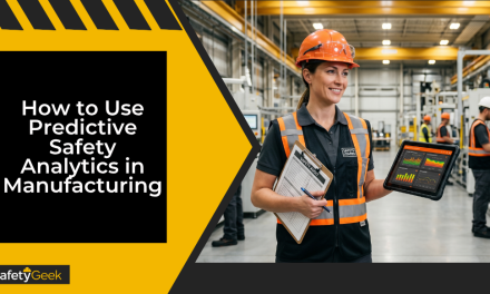 How to Use Predictive Safety Analytics in Manufacturing