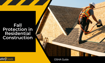 Fall Protection in Residential Construction: OSHA Guide