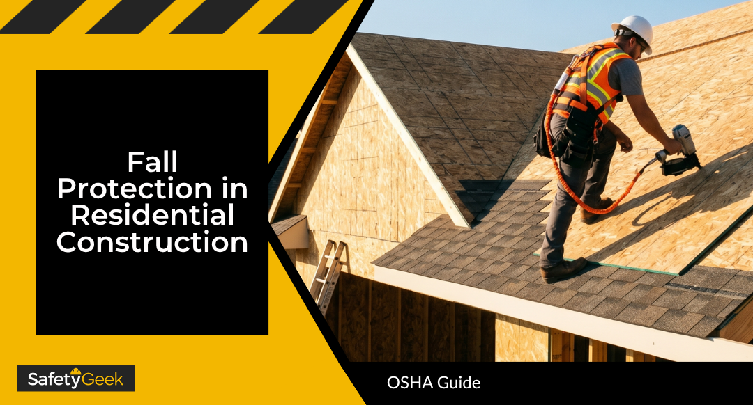 Fall Protection in Residential Construction: OSHA Guide