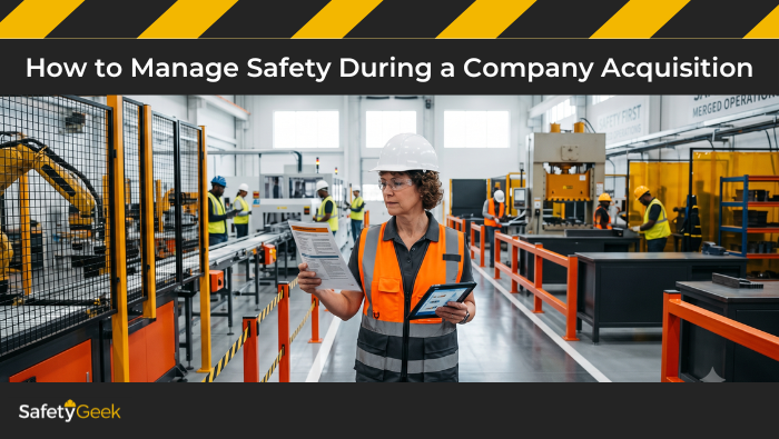 How to Manage Safety During a Company Acquisition