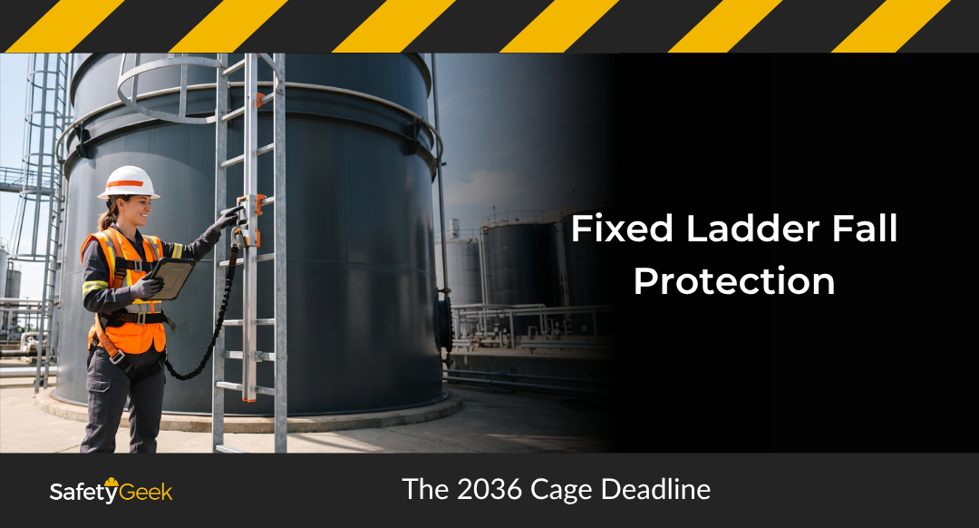 Fixed Ladder Fall Protection: The 2036 Cage Deadline