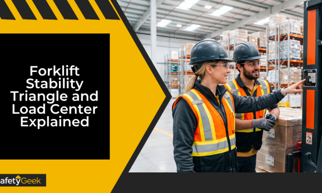 Forklift Stability Triangle and Load Center Explained