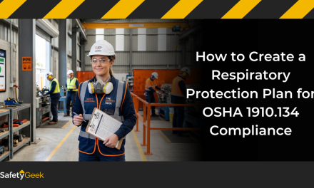 How to Create a Respiratory Protection Plan for OSHA 1910.134 Compliance