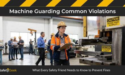 Machine Guarding Common Violations: What Every Safety Friend Needs to Know to Prevent Fines
