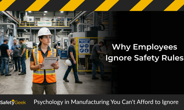 Why Employees Ignore Safety Rules: Psychology in Manufacturing You Can’t Afford to Ignore