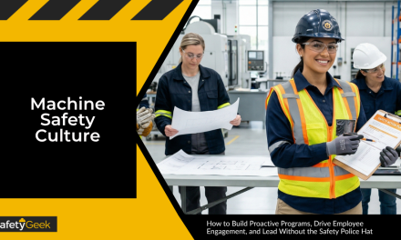 Machine Safety Culture: How to Build Proactive Programs, Drive Employee Engagement, and Lead Without the Safety Police Hat