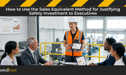 How to Use the Sales Equivalent Method for Justifying Safety Investment to Executives