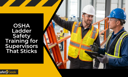 OSHA Ladder Safety Training for Supervisors That Sticks