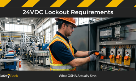 24VDC Lockout Requirements: What OSHA Actually Says