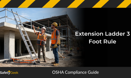 Extension Ladder 3 Foot Rule: OSHA Compliance Guide